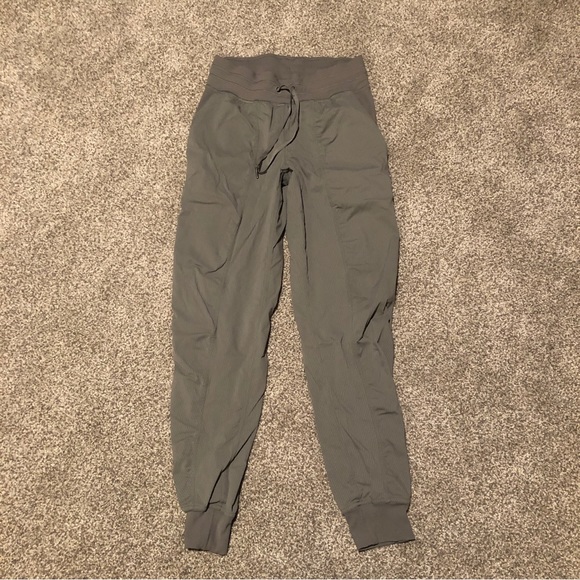 lululemon athletica Pants - LULULEMON DANCE STUDIO JOGGERS GREY SAGE SIZE 4